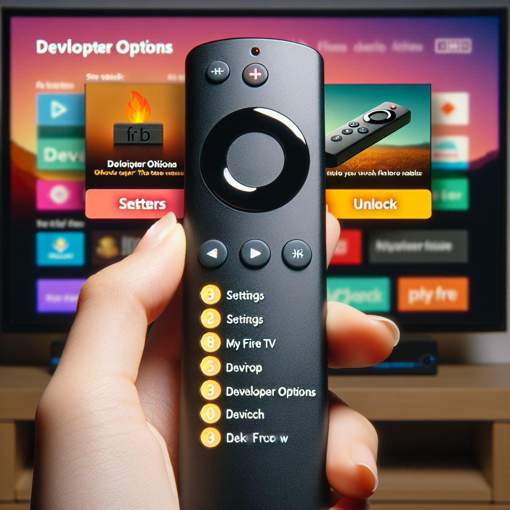 Unlock Developer Options FireStick